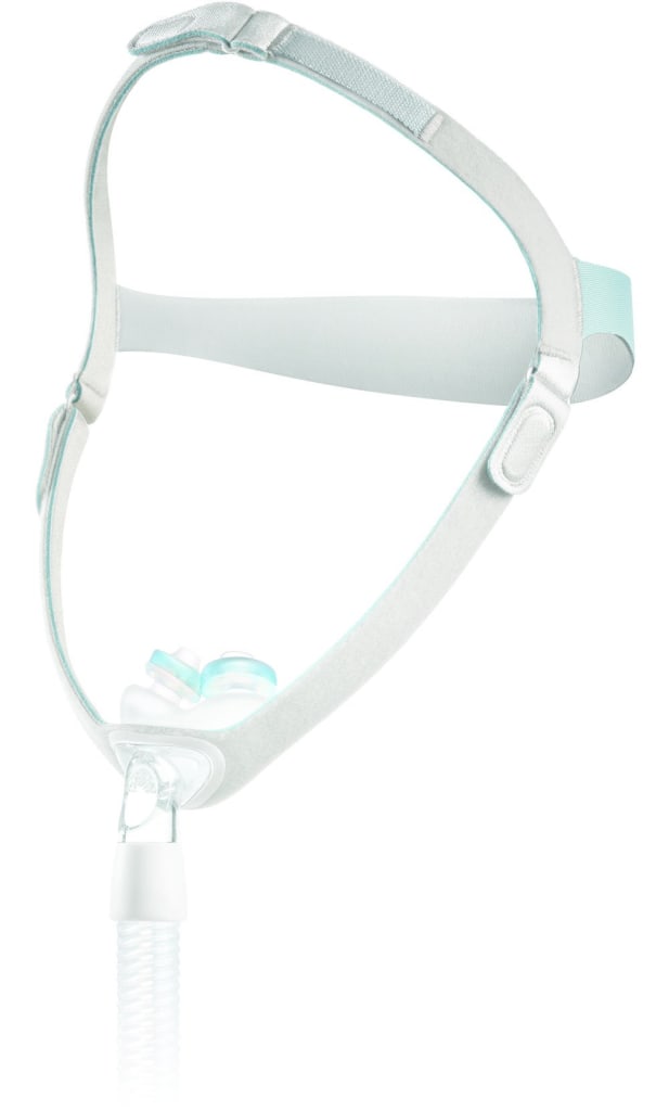 Philips Respironics Nuance Gel Nasal Pillow CPAP Mask with Fabric Frame
