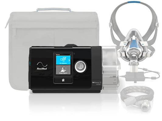 ResMed AirSense 10 AutoSet 4G CPAP Machine & Mask Package