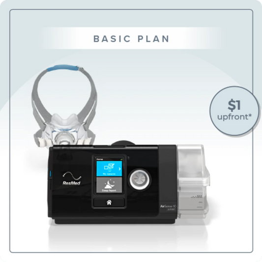 Resmed AirSense 10 AutoSet CPAP Machine Plan - Basic care