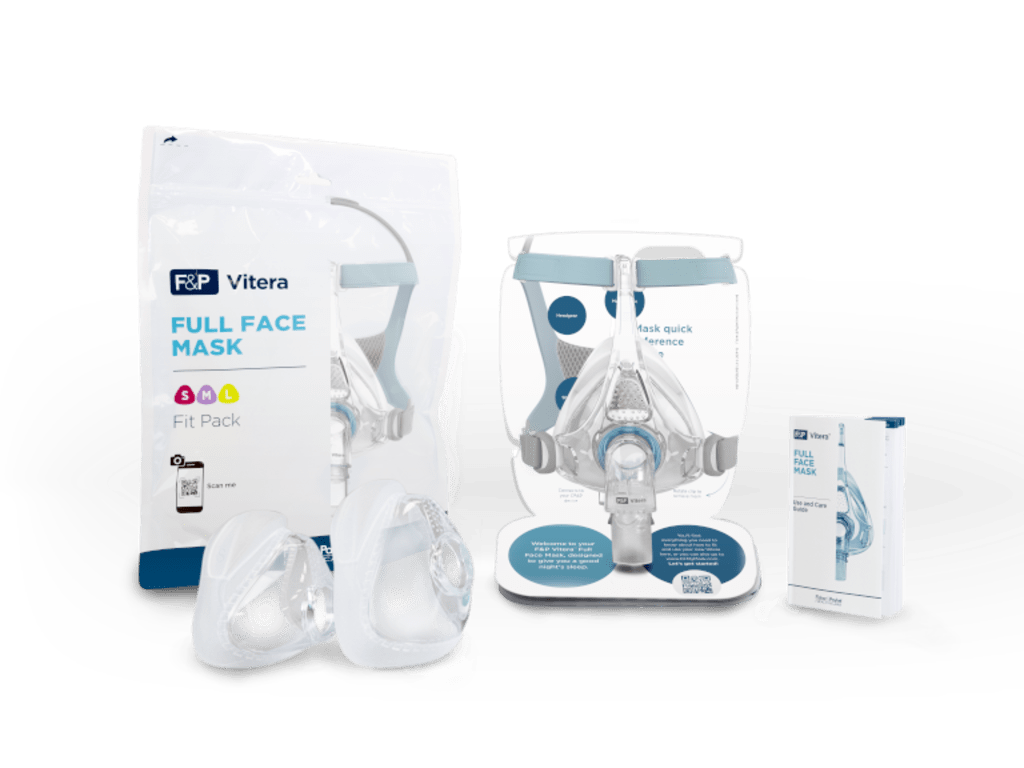 Fisher & Paykel Vitera Full Face Mask Fit Pack